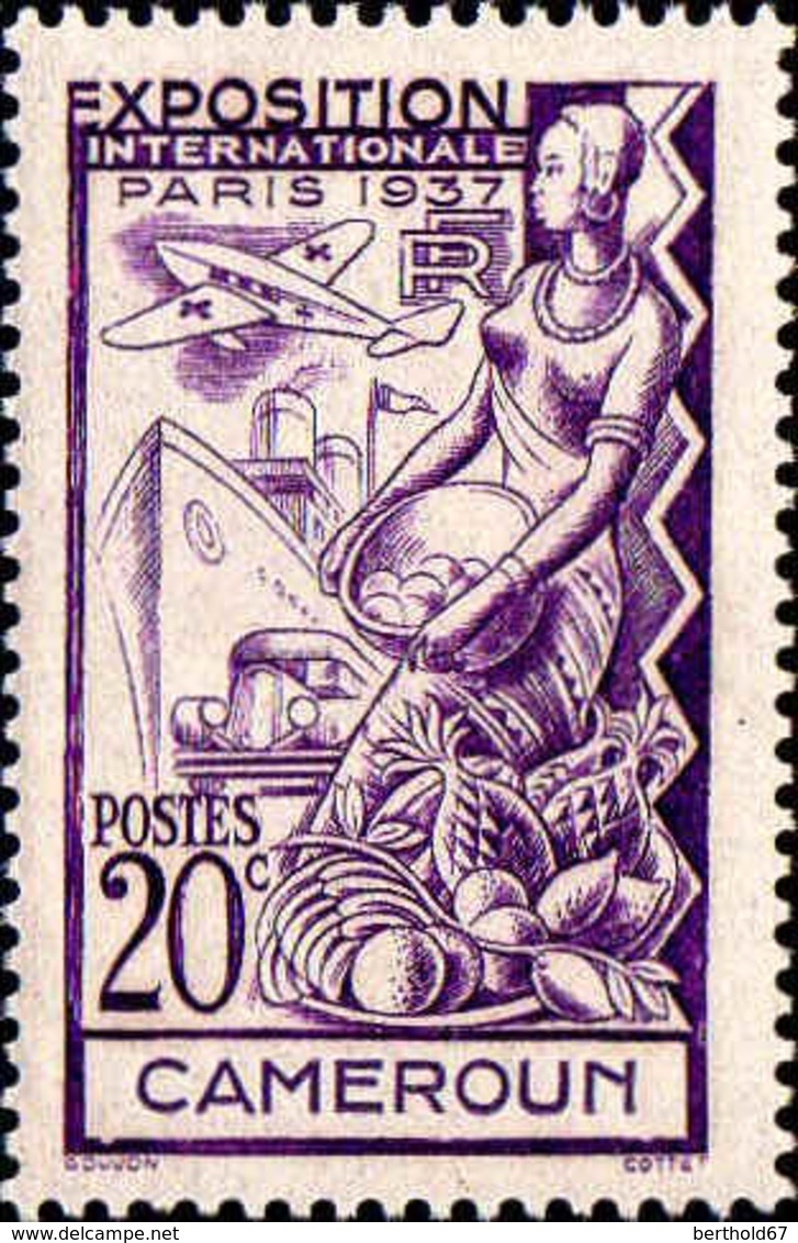 Cameroun Poste N** Yv:153/158 Exposition Internationale Arts & Techniques Paris (G.trop.) - Unused Stamps