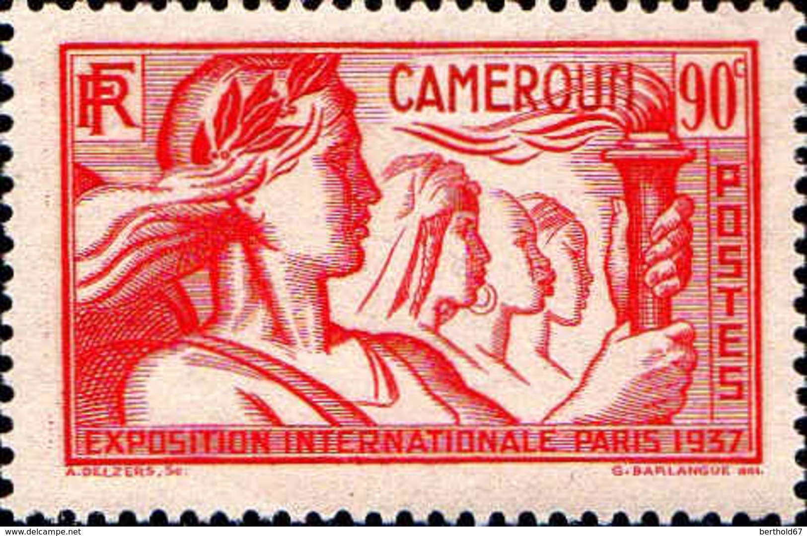 Cameroun Poste N** Yv:153/158 Exposition Internationale Arts & Techniques Paris (G.trop.) - Nuevos