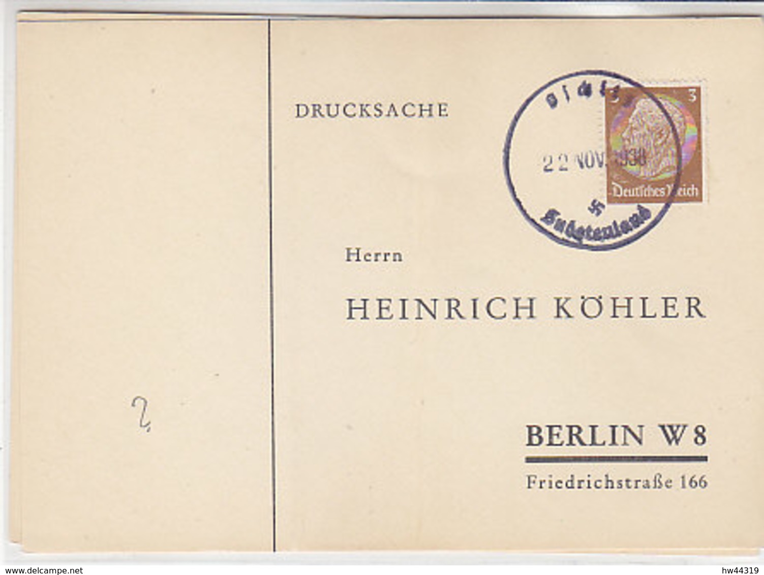 Sudenland - Köhler Karten ?urn / ?? Sudetenland - Occupation 1938-45