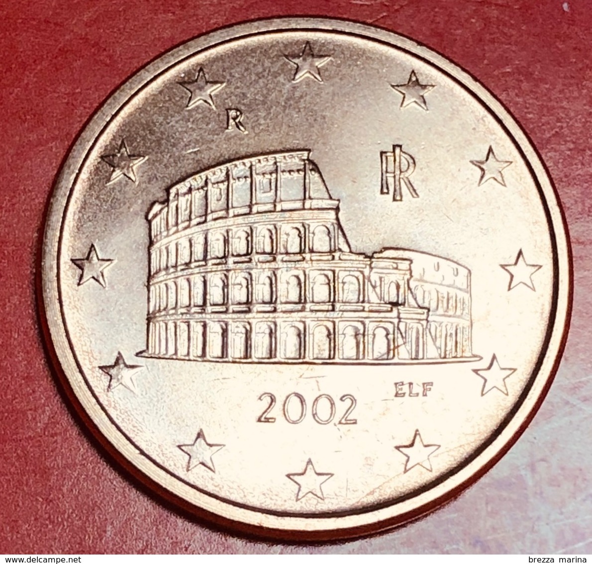 ITALIA - 2002 - FDC -  Moneta - Anfiteatro Flavio (Colosseo) - Euro - 0.05 - Italia