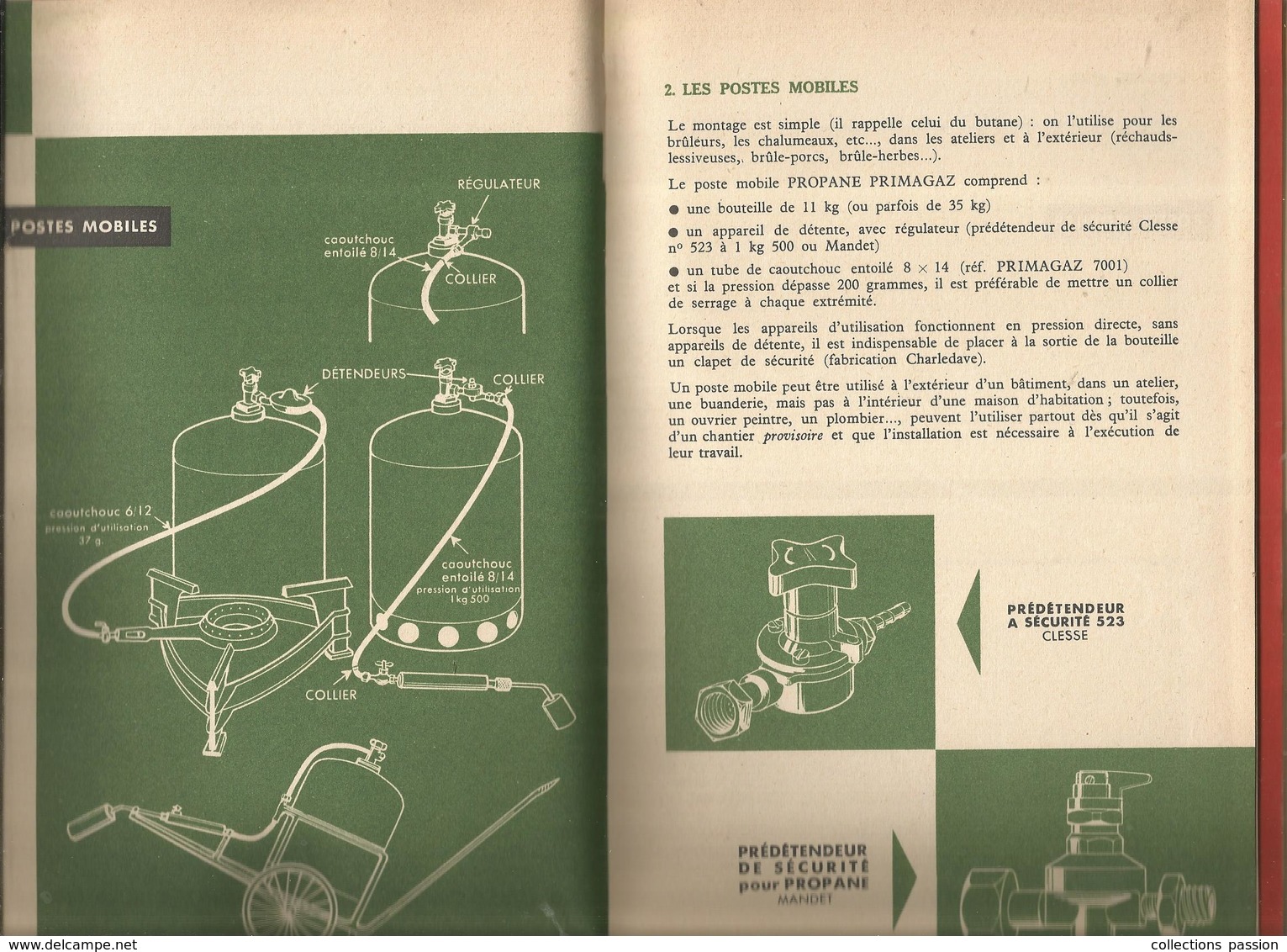Publicité, Propane Et Butane PRIMAGAZ ,1956, 92 Pages + Courrier, 6 Scans, Frais Fr 4.55 E - Publicités