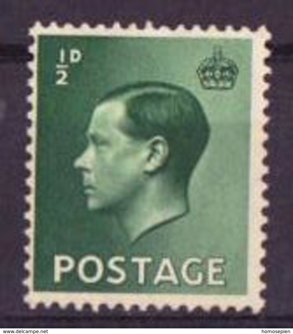 Grande Bretagne - Great Britain - Großbritannien 1936 Y&T N°205 - Michel N°193 *** - 0,5p Edouard VIII - Nuevos