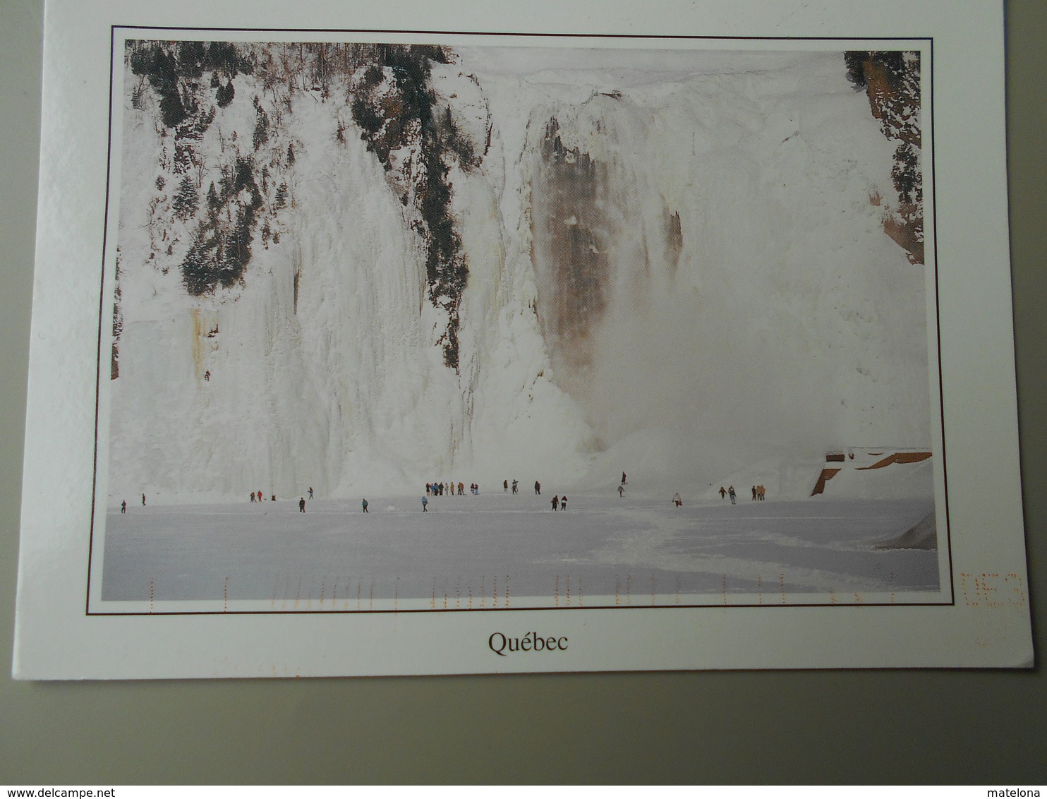 CANADA VILLE DE QUEBEC PARC DES  CHUTES  MONTMORENCY EN HIVER - Chutes Montmorency