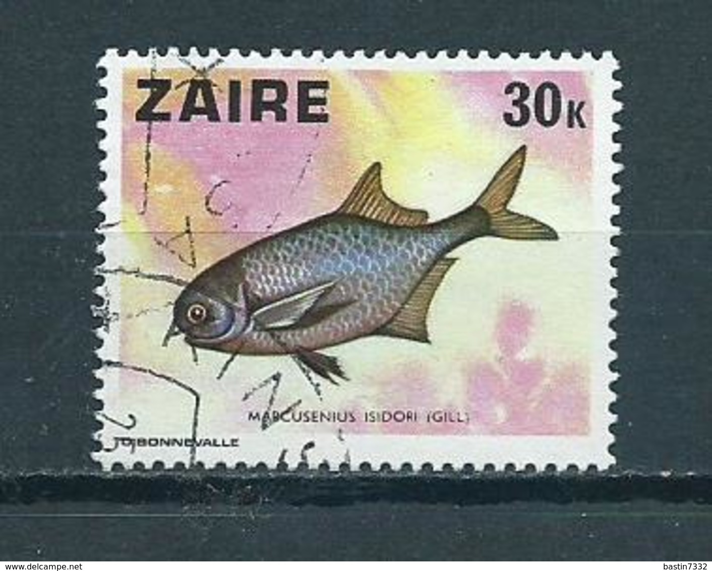 1978 Zaïre Vissen,fish,poisson Used/gebruikt/oblitere - Gebruikt