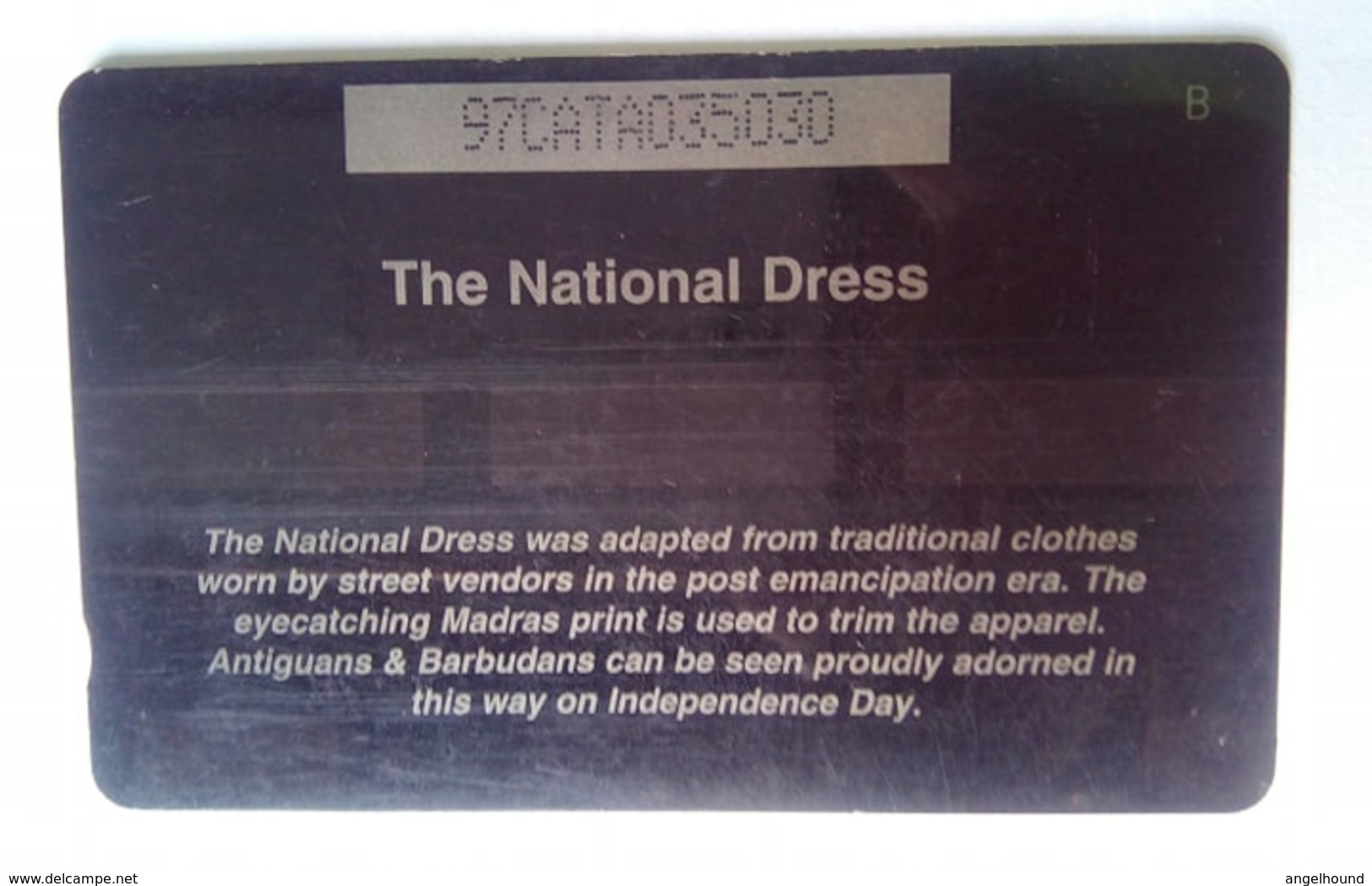 97CATA National Dress EC$20 - Antigua And Barbuda