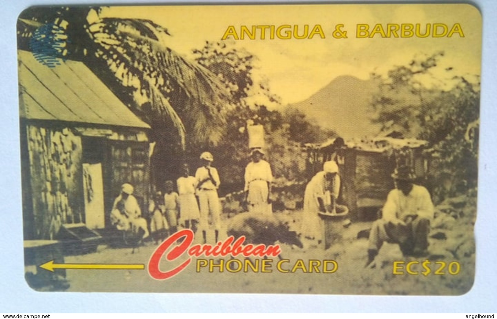 54CATC  Rural Antigua Family EC$20 (no Slash C/n) - Antigua U. Barbuda