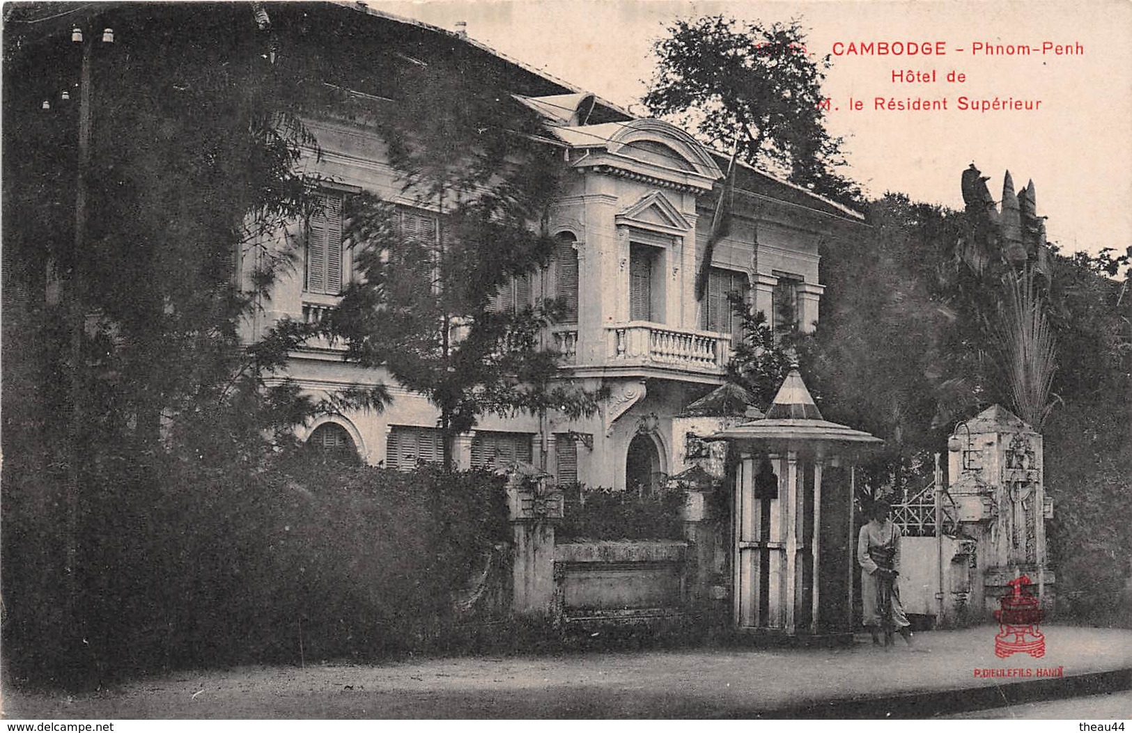 ¤¤  -   CAMBODGE   -  PHNOM-PENH  -  Hôtel De La Résidence Supérieur      -  ¤¤ - Cambodge