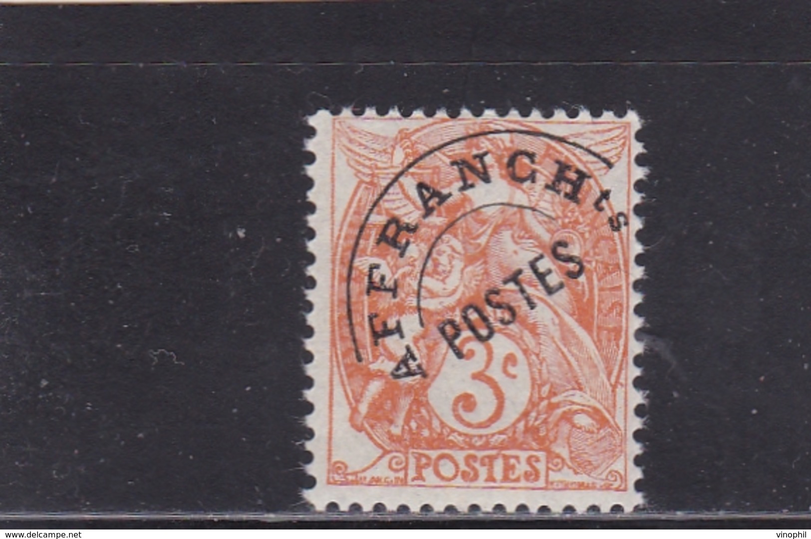 FRANCE PREOBLITERES TYPE BLANC 3C.ORANGE N° 39 ** - 1893-1947