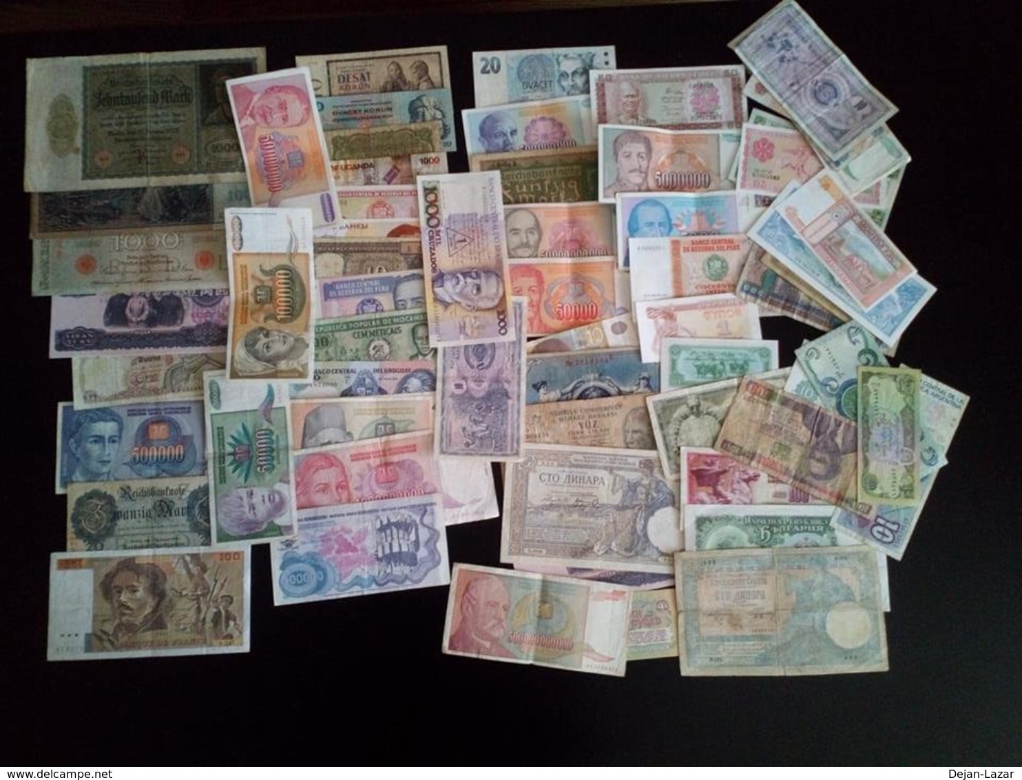 BIG LOT -Paper Money From Whole World - 67 Banknotes GREAT VALUE - Autres & Non Classés