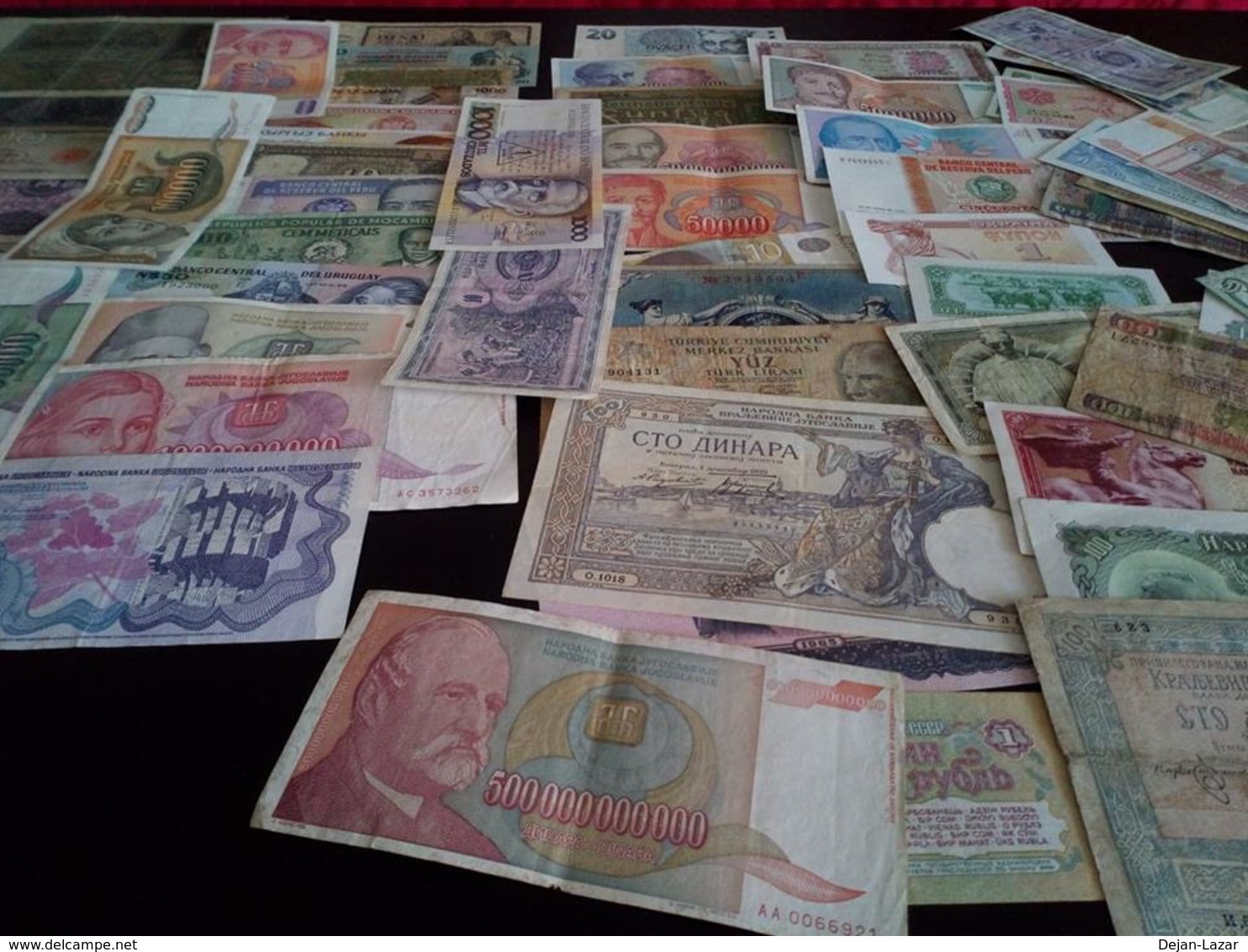 BIG LOT -Paper Money From Whole World - 67 Banknotes GREAT VALUE - Autres & Non Classés