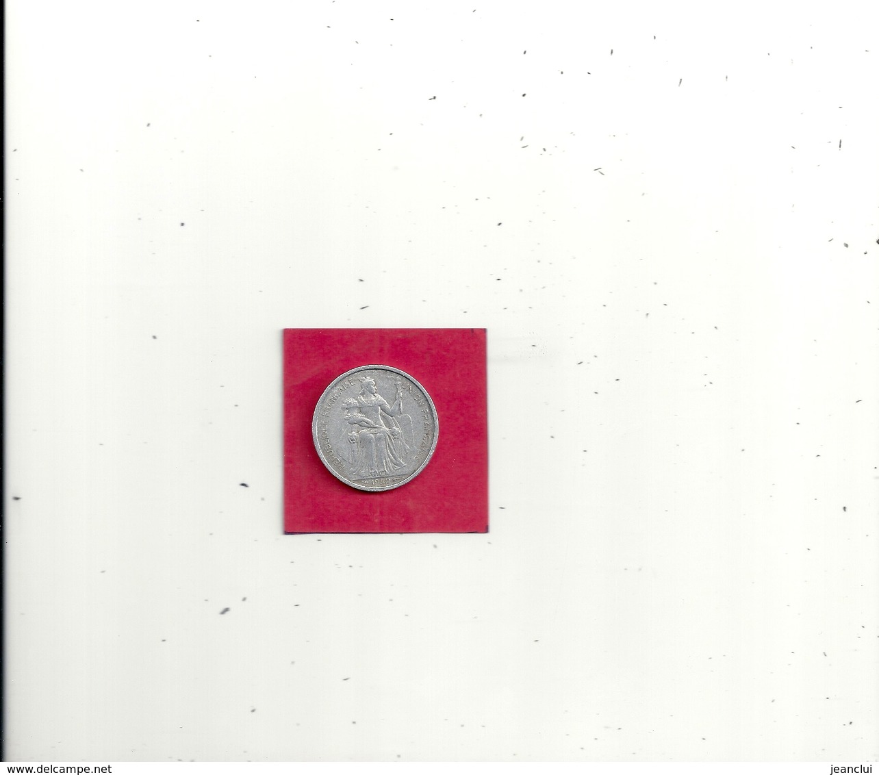 REPUBLIQUE FRANCAISE - UNION FRANCAISE . 5 FRANCS . NOUVELLES  . 1952 . ALUMINIUM . - Nouvelle-Calédonie