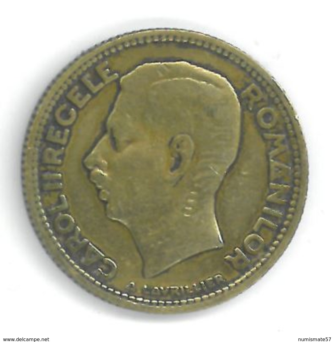 ROUMANIE - ROMANIA - 10 LEI 1930 - Carol II - Roumanie