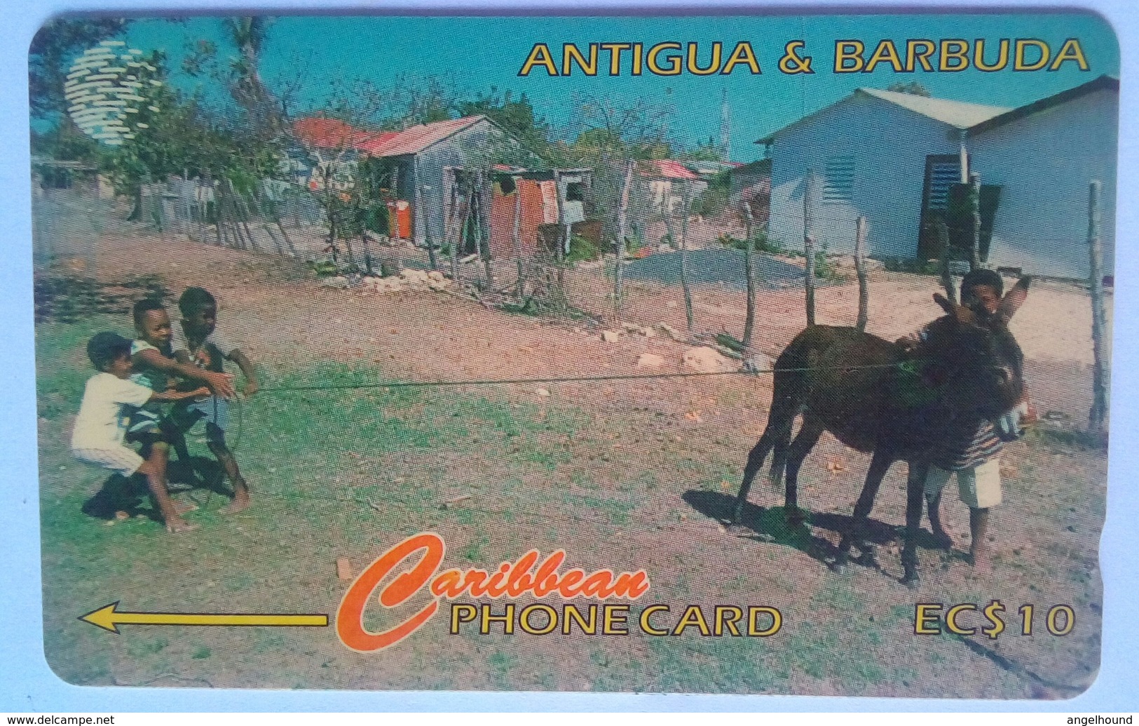 17CATA Kids At Play, Barbuda EC$10 - Antigua En Barbuda