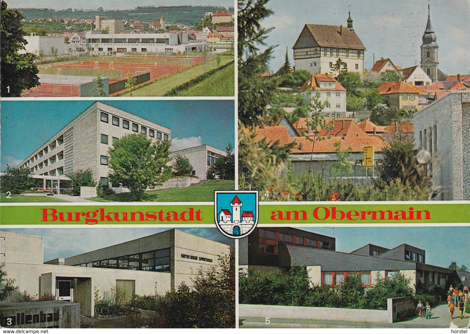 D-96224 Burgkunstadt Am Obermain - Ansichten - Tennis - Nice Stamp - Lichtenfels