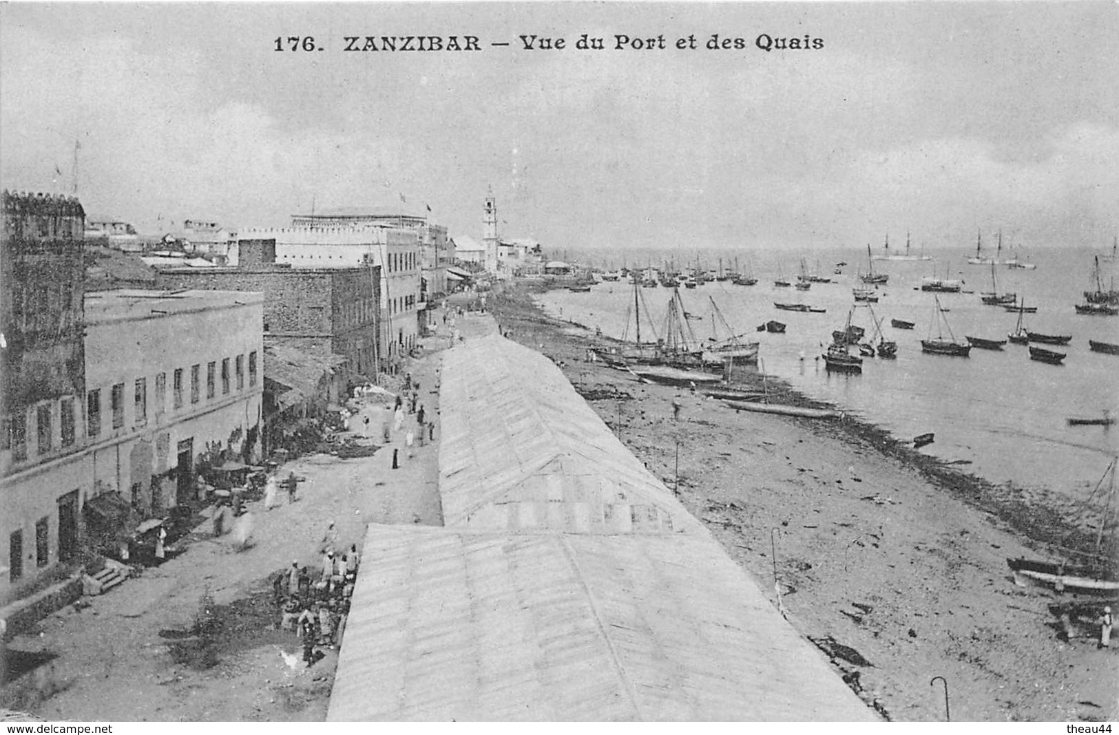 ¤¤   -    TANZANIE    -  ZANZIBAR    -   Vue Générale Du Port Et Des Quais      -  ¤¤ - Tanzanie