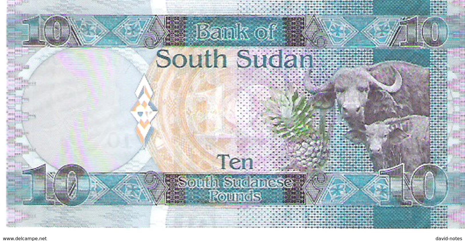 South Sudan - Pick 7 - 10 Pounds 2011 - Unc - Sudan Del Sud