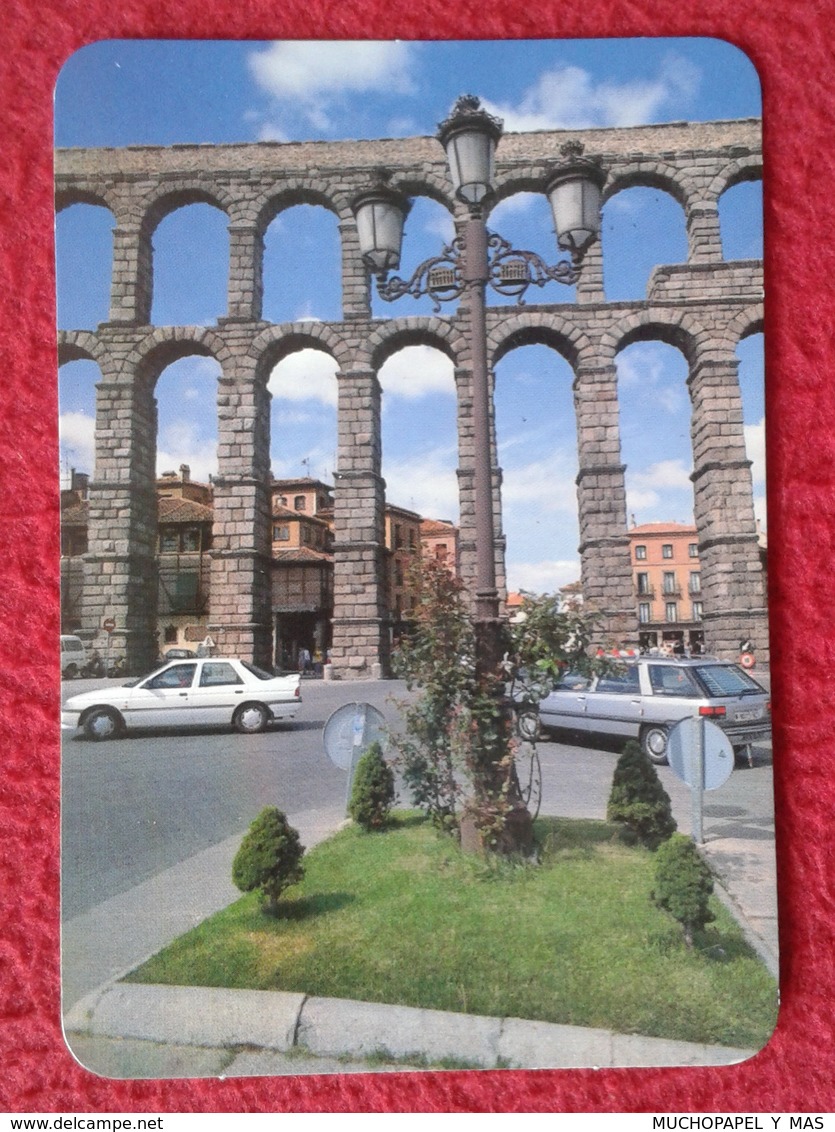 SPAIN CALENDARIO DE BOLSILLO CALENDAR ACUEDUCTO DE SEGOVIA CASTILLA Y LEÓN ESPAGNE AQUEDUC AQUEDUCT FORD ORION ESCORT ?? - Tamaño Pequeño : 2001-...