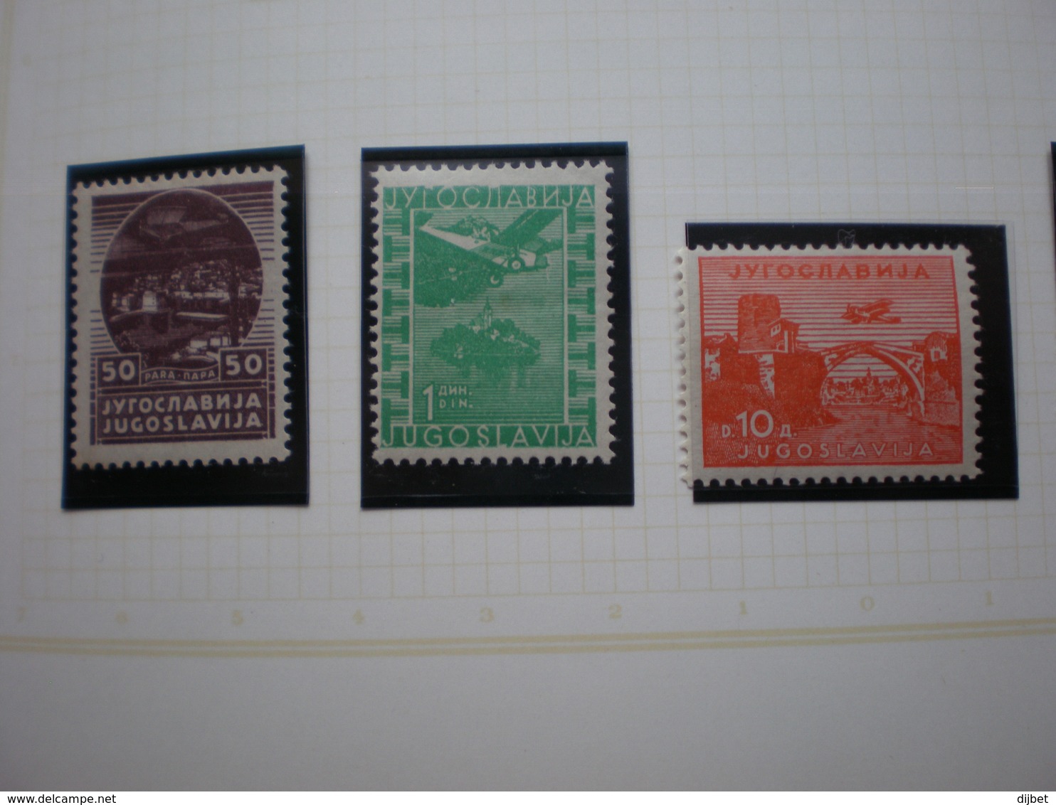 TIMBRE  DE YOUGOSLAVIE N°278/282 MNH  CAT MICHEL - Neufs