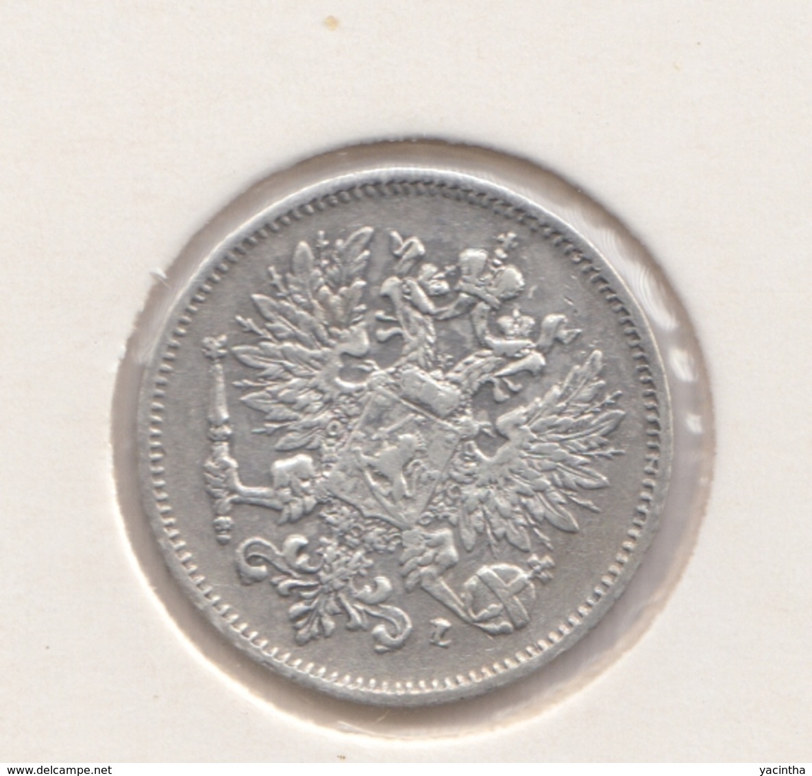 @Y@   Finland  25 Pennia   1909   Zilver   (2741) - Finnland