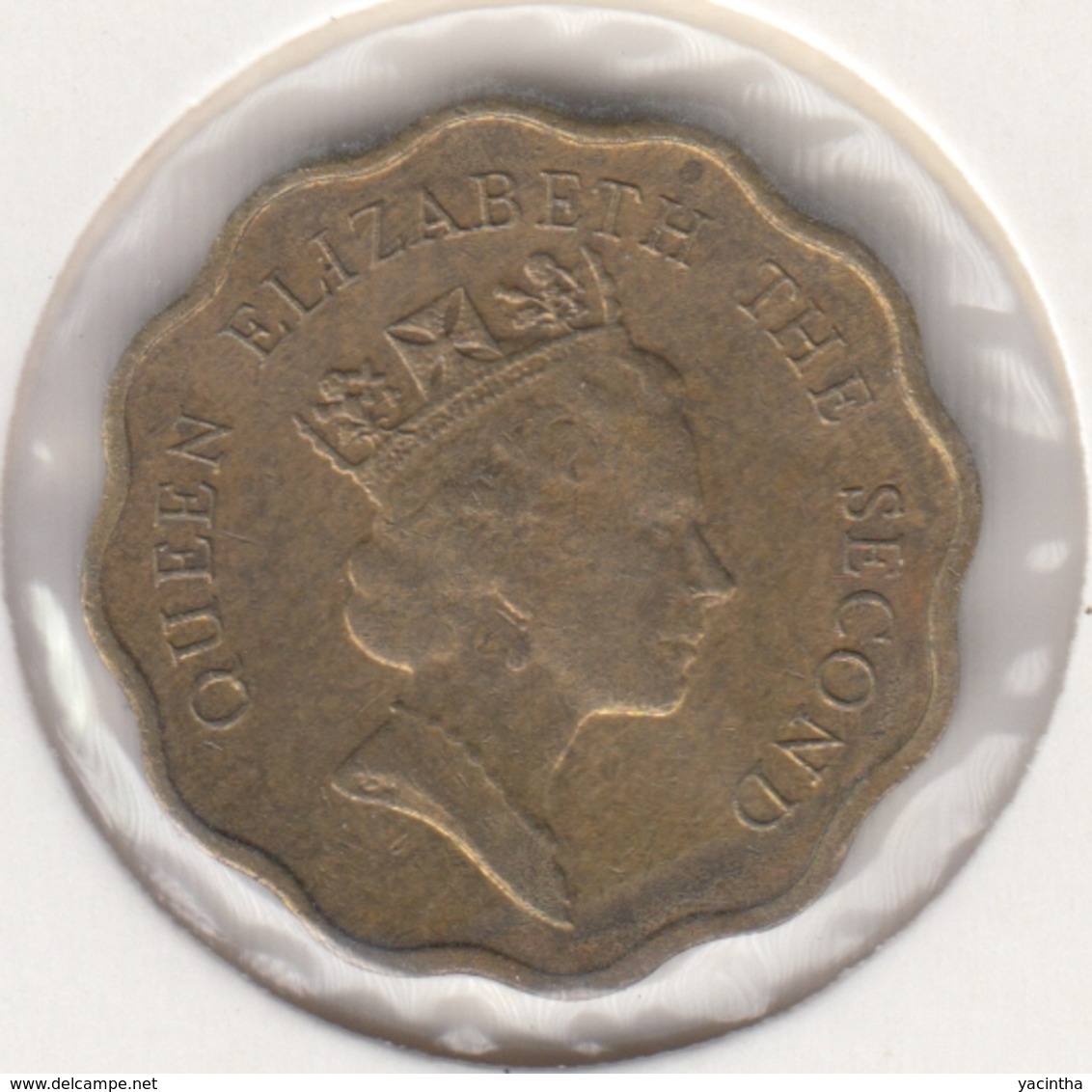 @Y@   Hong Kong   20  Cents  1991    (4462) - Hong Kong