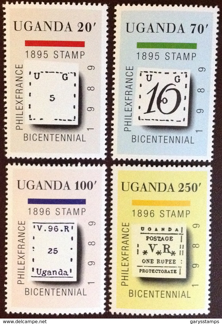 Uganda 1989 Philexfrance MNH - Uganda (1962-...)