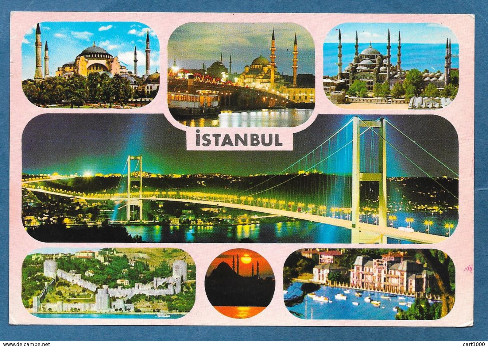 TURKEY ISTANBUL SEHIRDEN MUHTELIF GORUNUSLER 1986 - Turchia