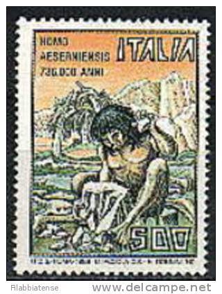 1988 - Italia 1836 Homo Aeserniensis, - Archeologia