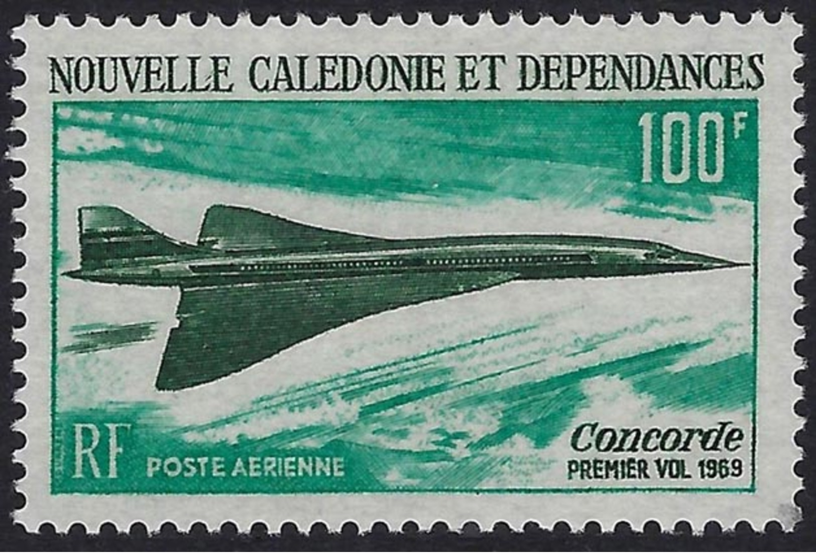 Nelle Calédonie - Poste Aérienne - Concorde - N° 103 Neuf Sans Charnière. - Neufs