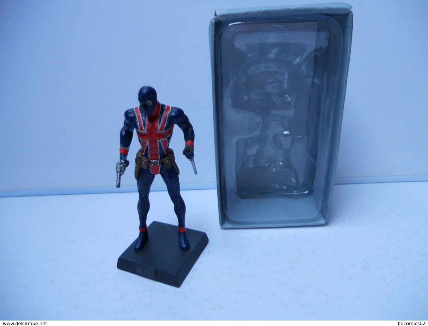 FIGURINE EAGLEMOSS MARVEL N°107 UNION JACK AVEC BOITE SANS FASCICULE - Marvel Heroes