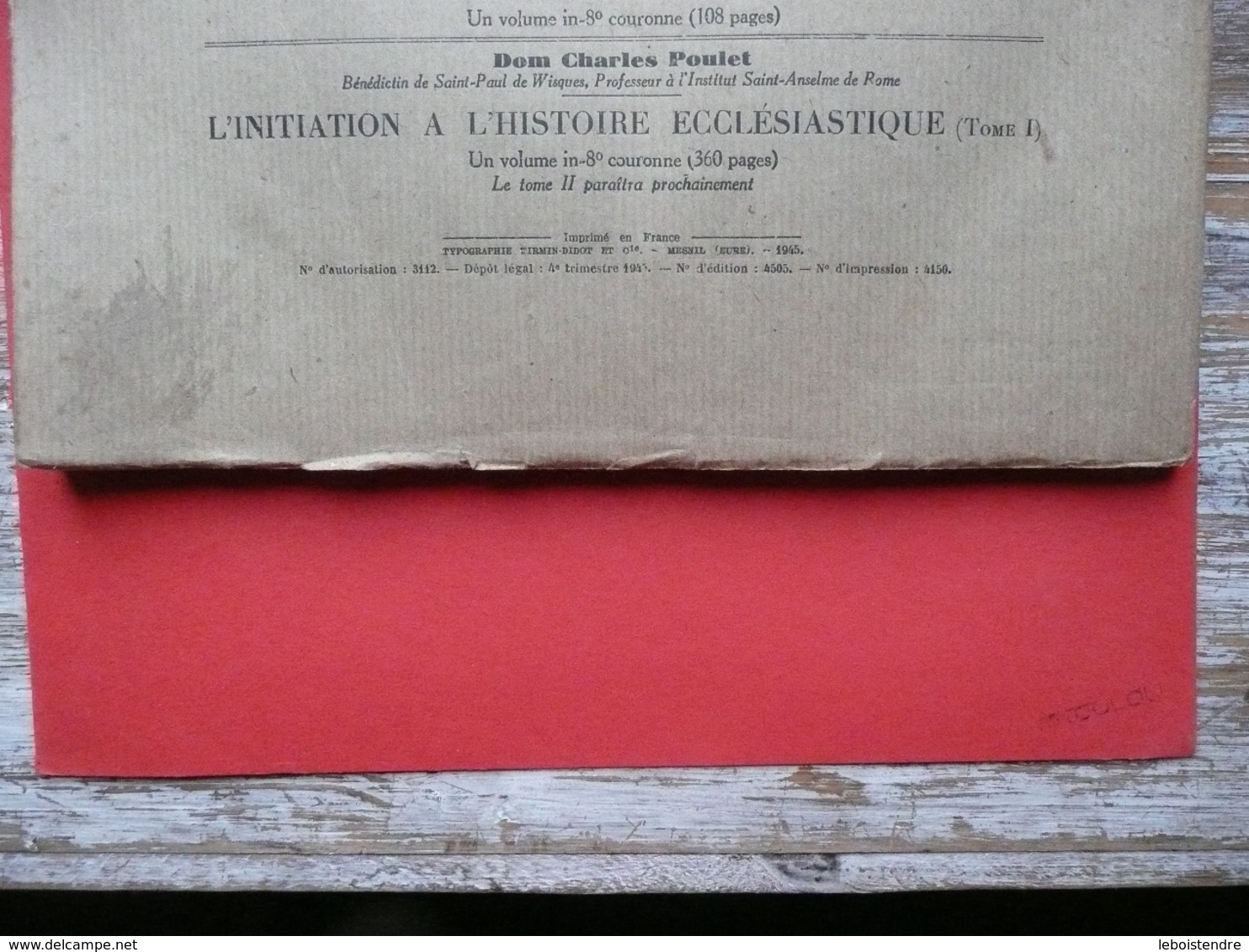 DICTIONNAIRE DE SPIRITUALITE FASCICULE X ASCETIQUE ET MYSTIQUE DOCTRINE ET HISTOIRE 1945 VILLER CAVALLERA GUIBERT - Dictionnaires