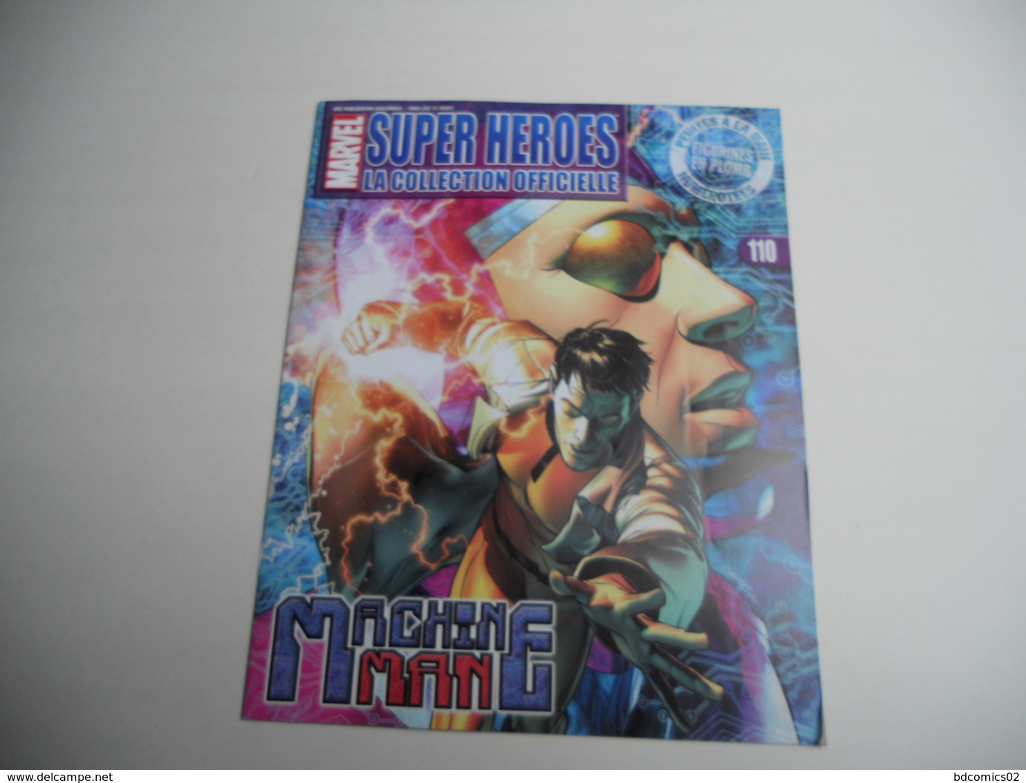 Marvel Super Héroes La Collection Officielle N° 110 : Machine Man (Revue Vendue Sans Figurine - Marvel Heroes