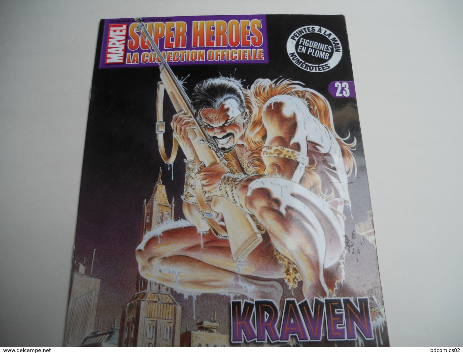 Marvel Super Héroes La Collection Officielle N° 23 KRAVEN (Revue Vendue Sans Figurine - Marvel Heroes