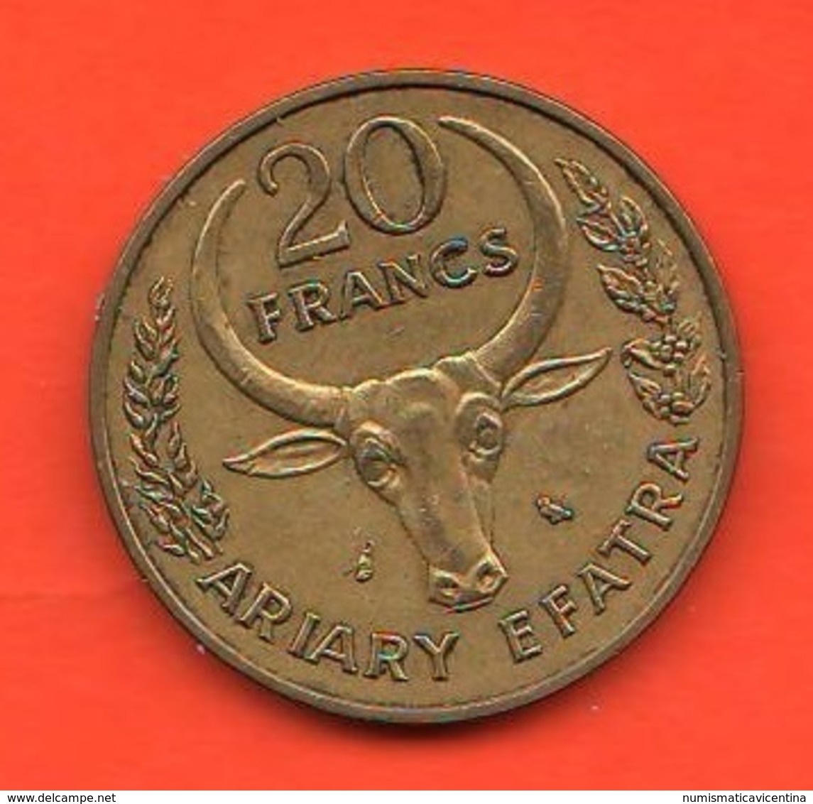 Madagascar 20 Francs 1970 Malagasy - Madagascar