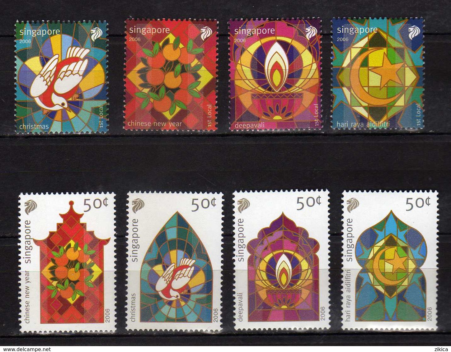 Singapore 2006 Holy Days And Celebrations. MNH - Singapur (1959-...)