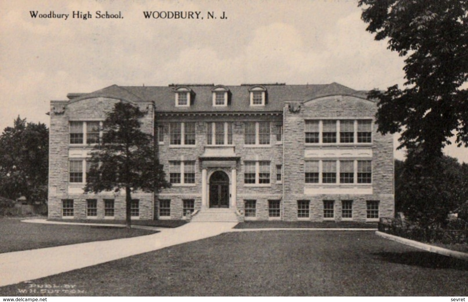 WOODBURY, N. J. -  Woodbury High School - Autres & Non Classés