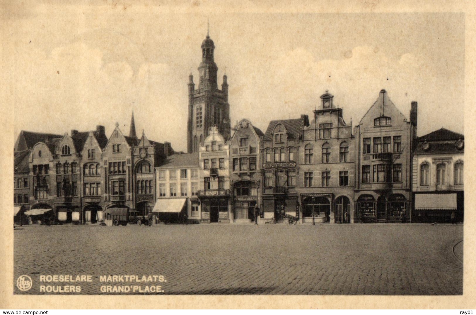 BELGIQUE - FLANDRE OCCIDENTALE - ROESELARE - ROULERS - Marktplaats - Grand'Place. - Roeselare