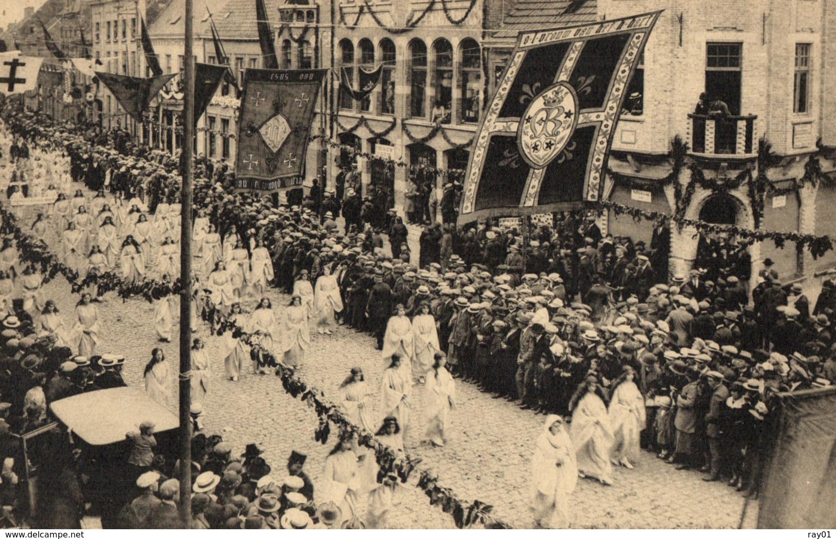 BELGIQUE - FLANDRE OCCIDENTALE - ROUSSELARE - ROULERS - H. Hertefeesten - (2 Cartes-kaarten). - Roeselare