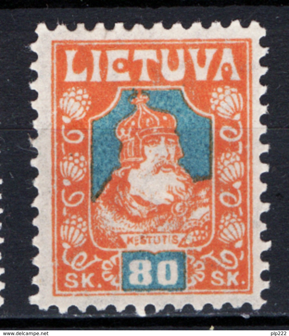 Lituania 1921 Unif.92b */MH VF/F - Lituania