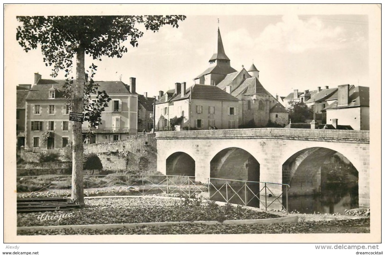 Photo Cpsm & Cpm 23 LA CELLE-DUNOISE. Pont Sur La Creuse 1956 - Autres & Non Classés