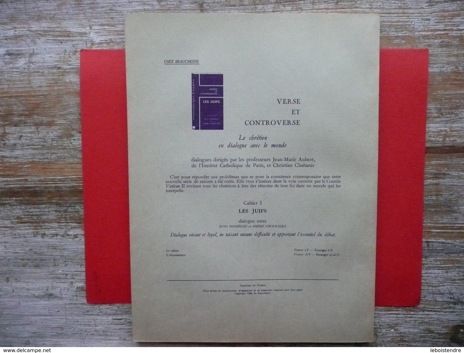 DICTIONNAIRE DE SPIRITUALITE FASCICULE XLI ( 41 )  ASCETIQUE ET MYSTIQUE DOCTRINE ET HISTOIRE 1966 BAUMGARTNER - Dictionnaires