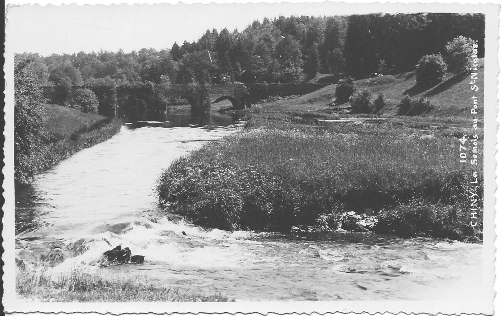 1074 Chiny La Semois Au Pont St Nicolas - Chiny