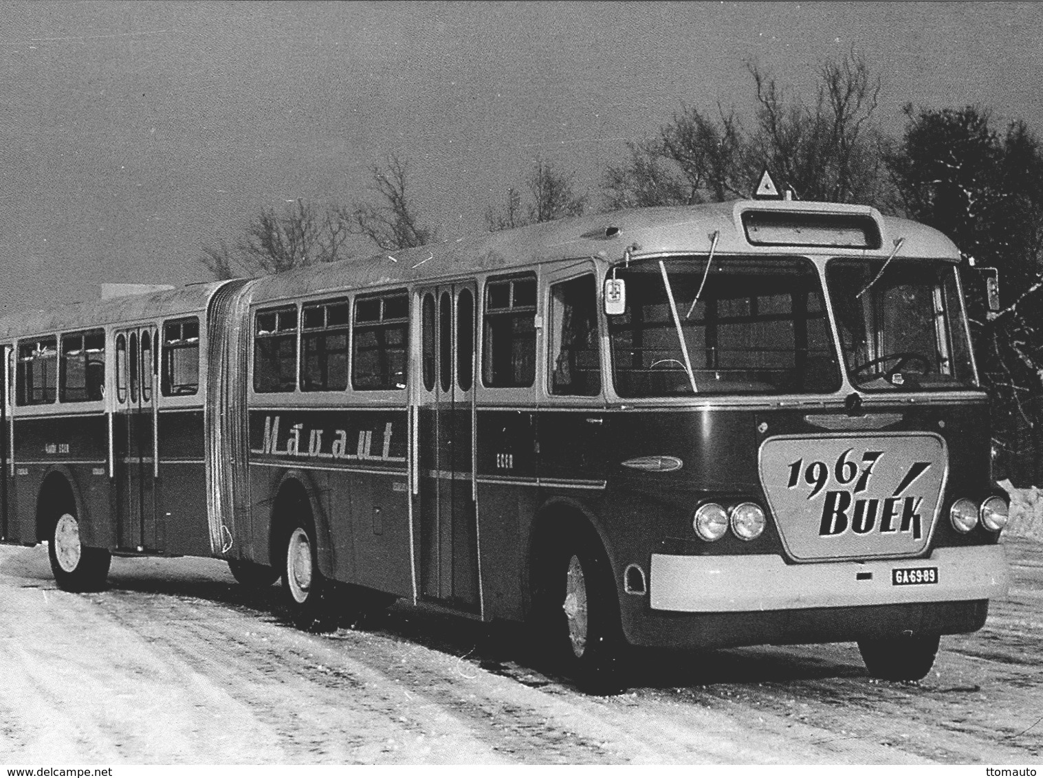 Ikarus Mavaut IC-622 Bus - 1967   -  CPM - Bus & Autocars