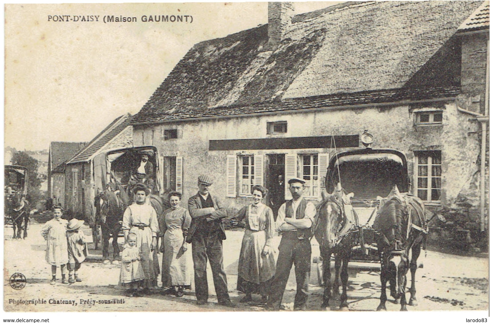 21  PONT D'AISY  Maison Gaumont - Autres & Non Classés