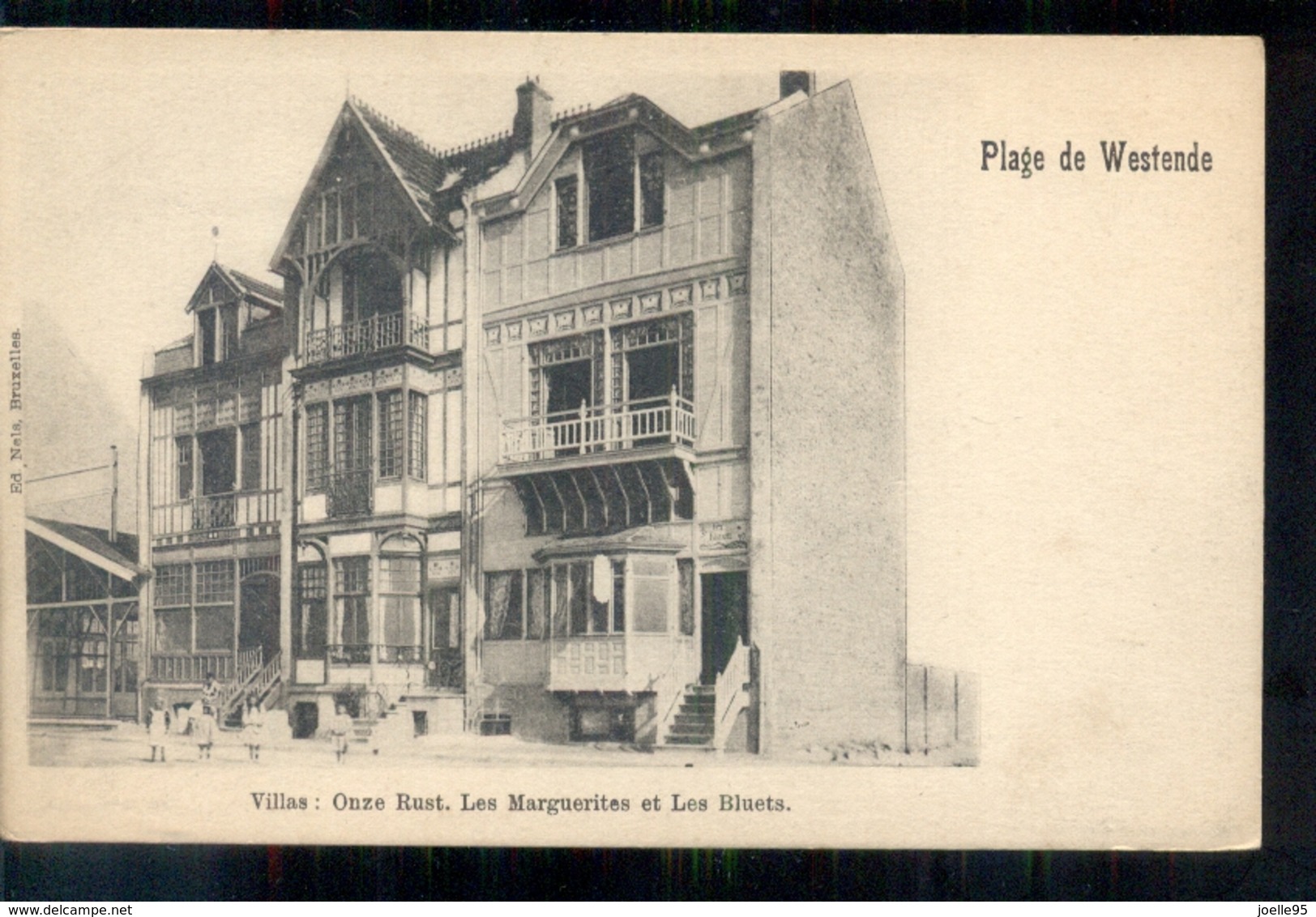 Belgie - Westende Plage De - Villas Onze Rust Les Marguerites Et Les Bluets - 1900 - Autres & Non Classés