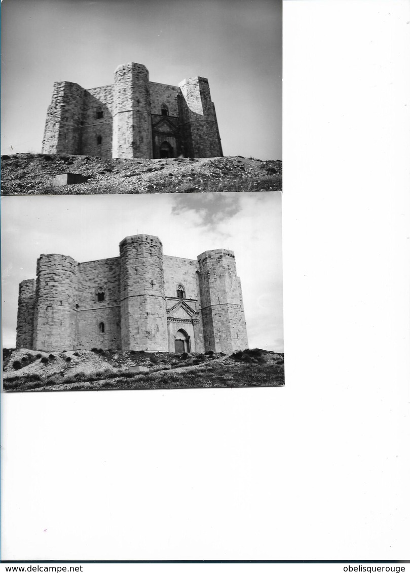 CASTEL DEL MONTE - ANDRIA LOT 2 CARTES 1959 - Andria