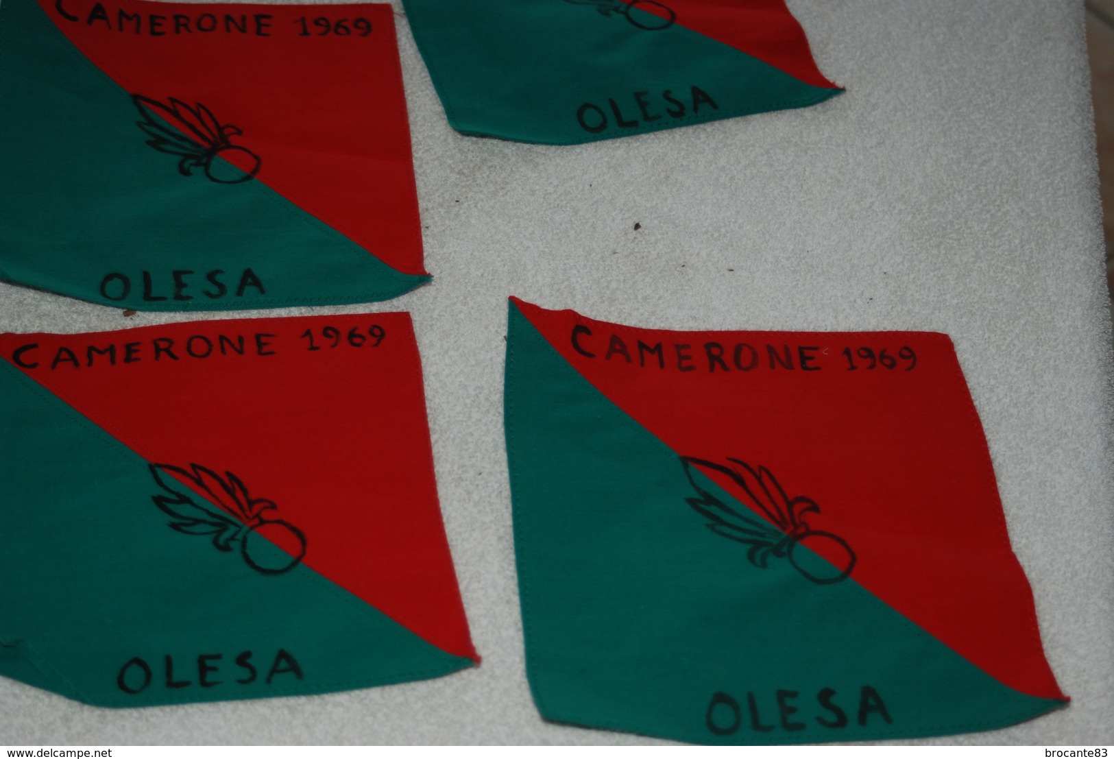 4 FANIONS CAMERONE 1969 - Flags