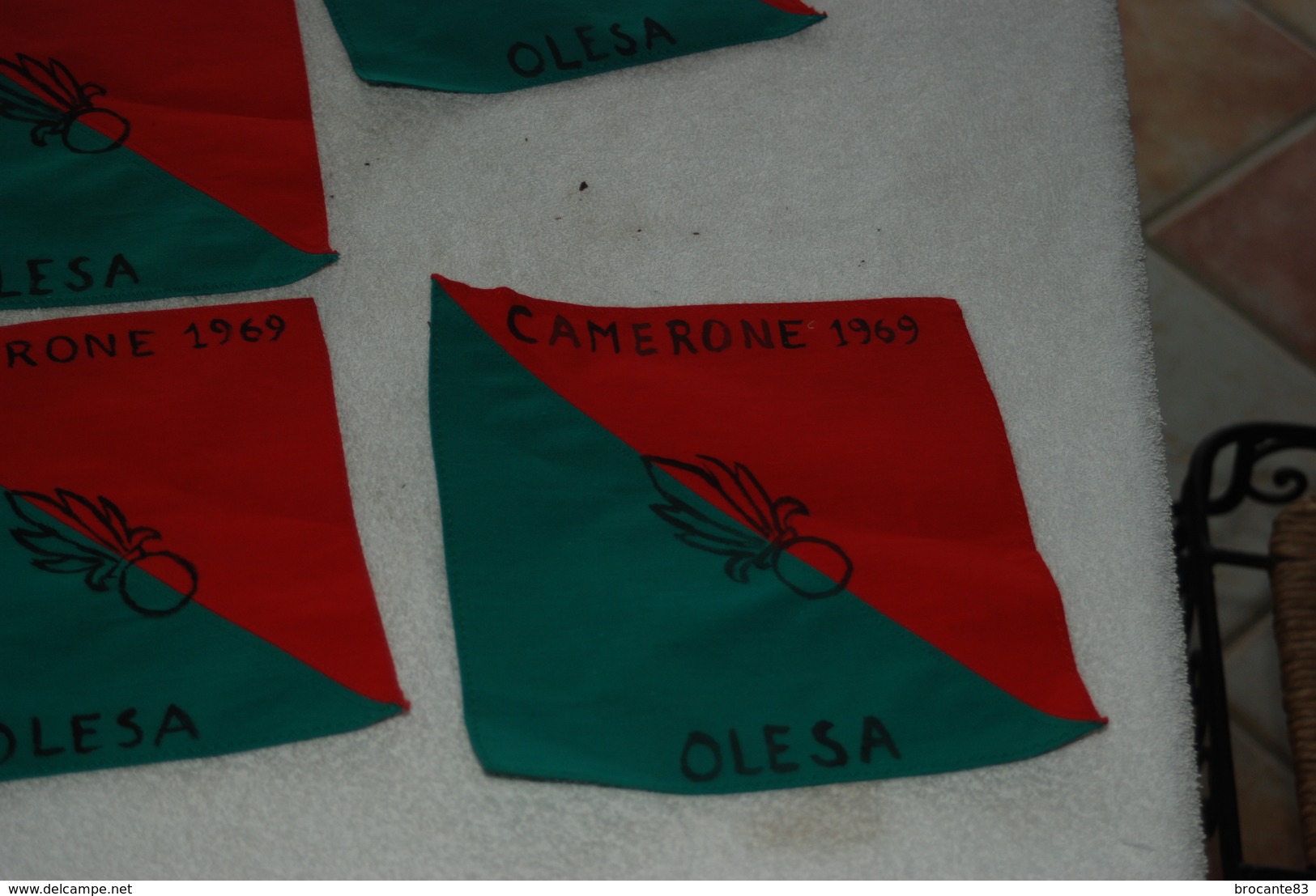 4 FANIONS CAMERONE 1969 - Flags