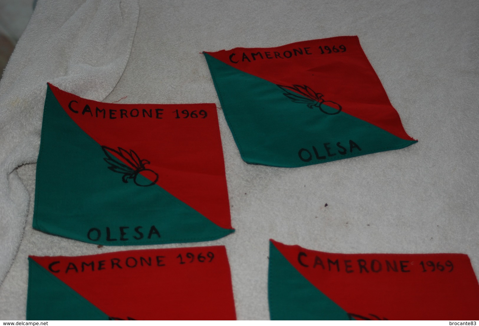 4 FANIONS CAMERONE 1969 - Flags