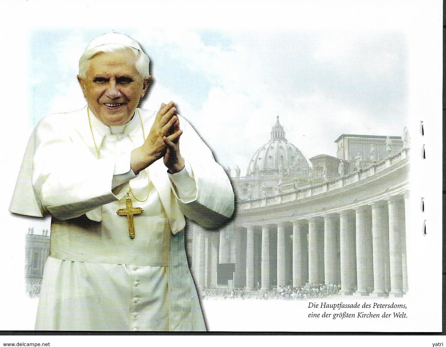 Vaticano - 80° Compleanno Di Papa Benedetto XVI ** - Carnets