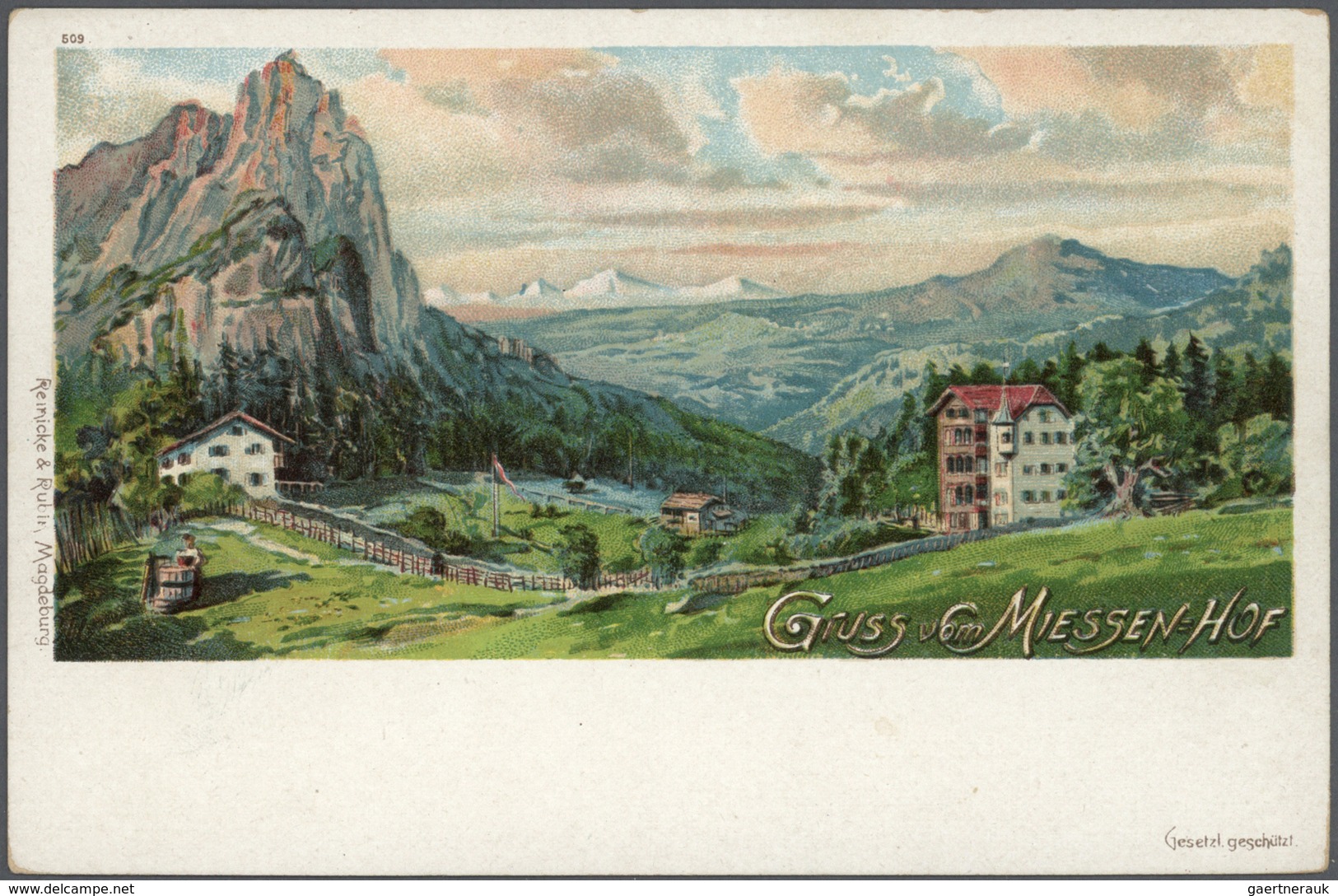 Ansichtskarten: Alle Welt: ITALIEN - 1898/1935, Südtirol / Alto Adige. Feinst Nach Orten Und Tälern - Ohne Zuordnung